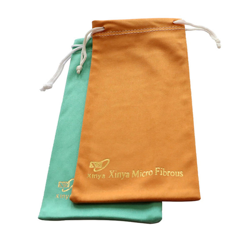 Bolsa de microfibra de 160-230 gramos de color personalizado para diversos embalajes
